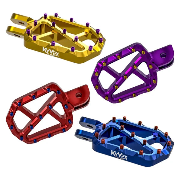 KyVex Billet Wide Foot Pegs