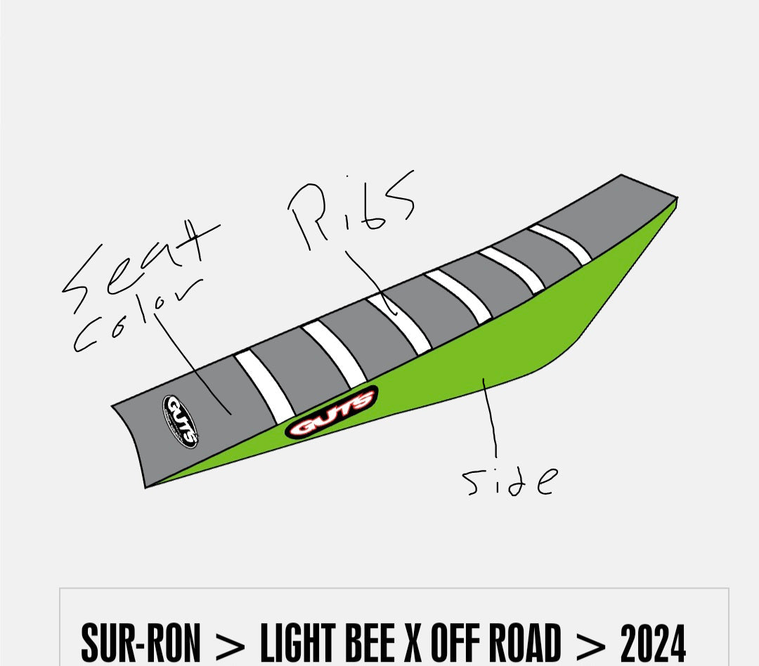 GUTS RACING-Interactive Rib Seat Cover STOMP EBOX 2.0