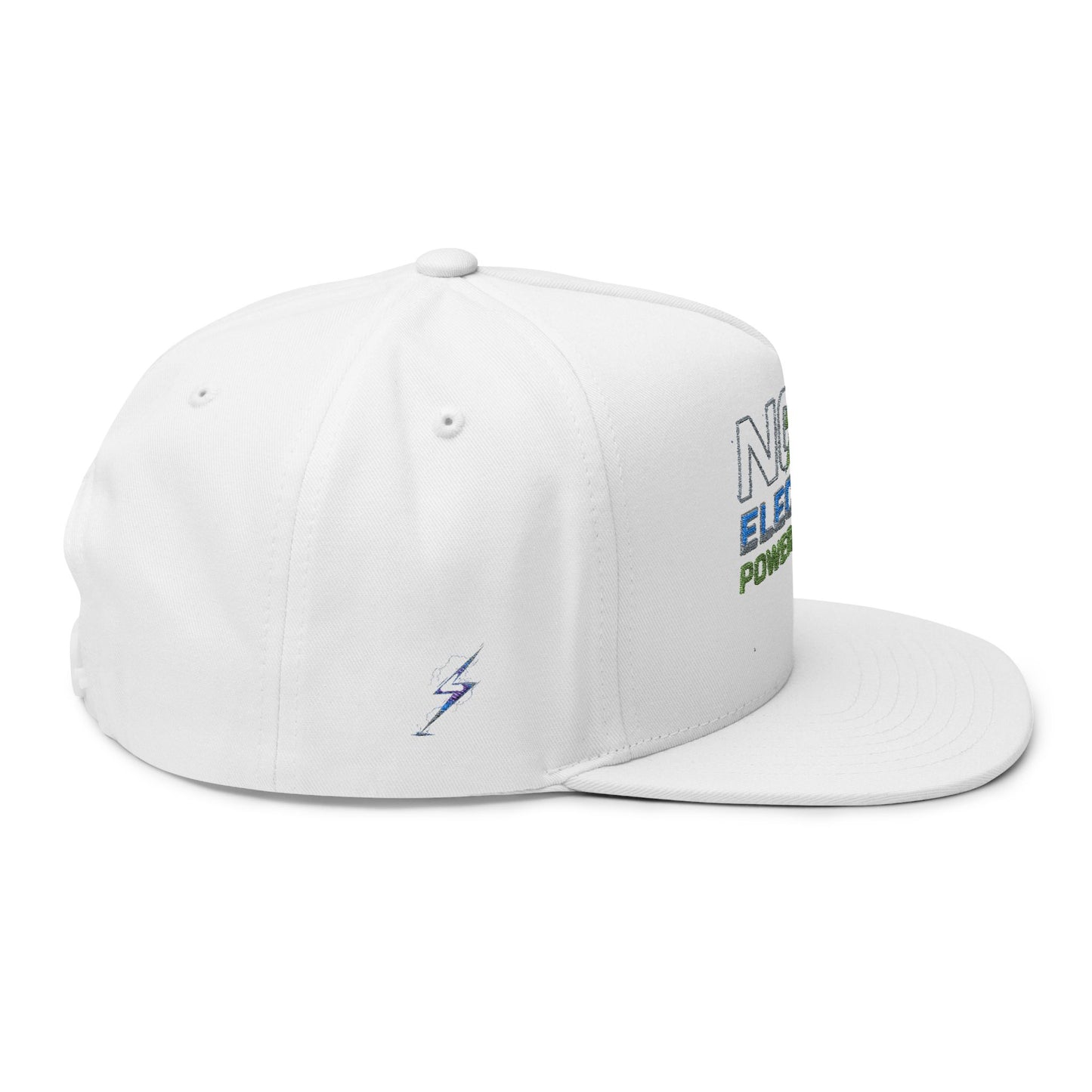Flat Bill Cap (Embroidery)
