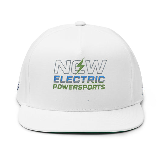 Flat Bill Cap (Embroidery)