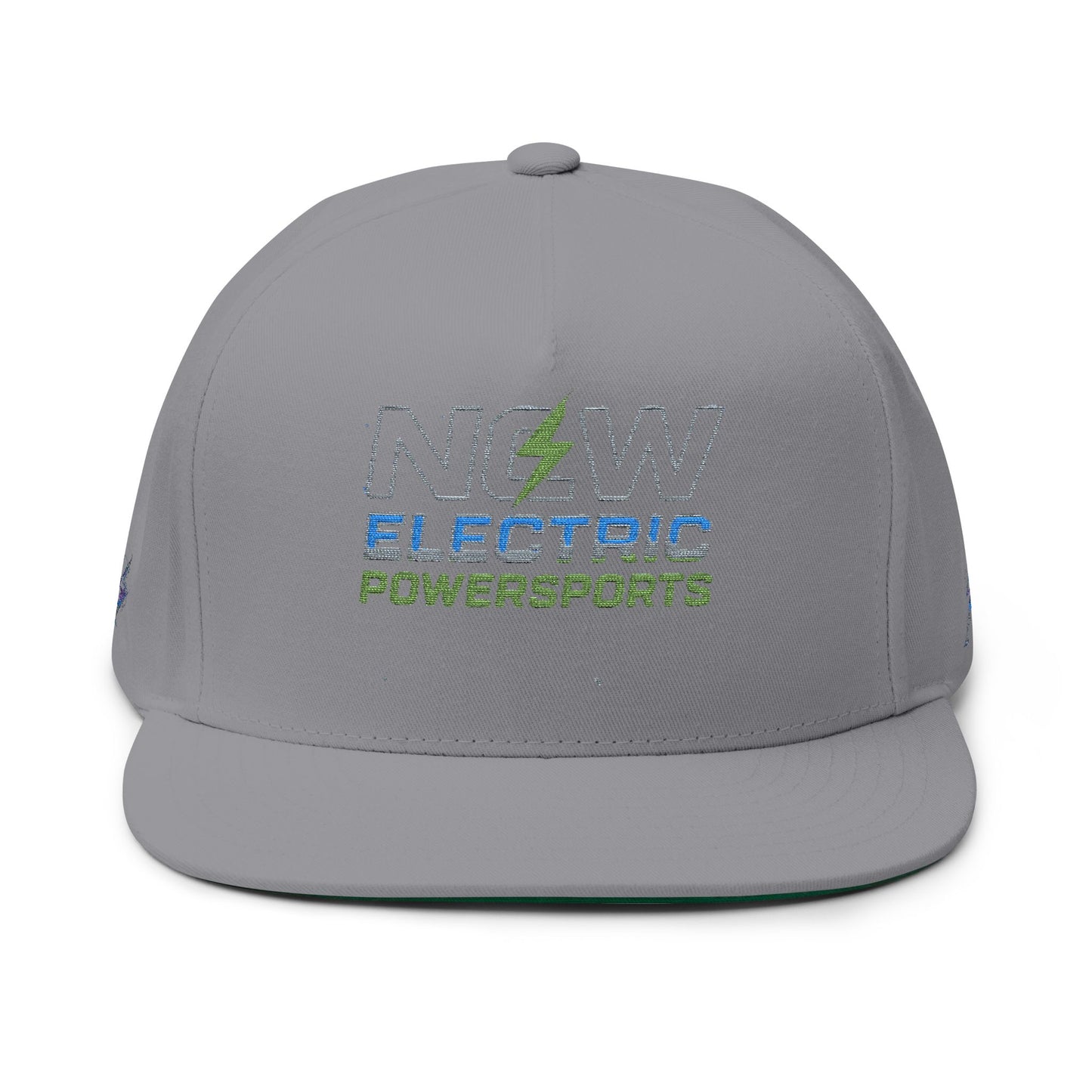 Flat Bill Cap (Embroidery)