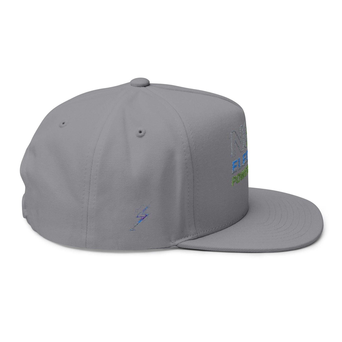Flat Bill Cap (Embroidery)